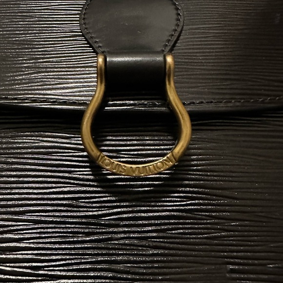 Louis Vuitton epi leather Saint Cloud black handbag - Picture 3 of 4